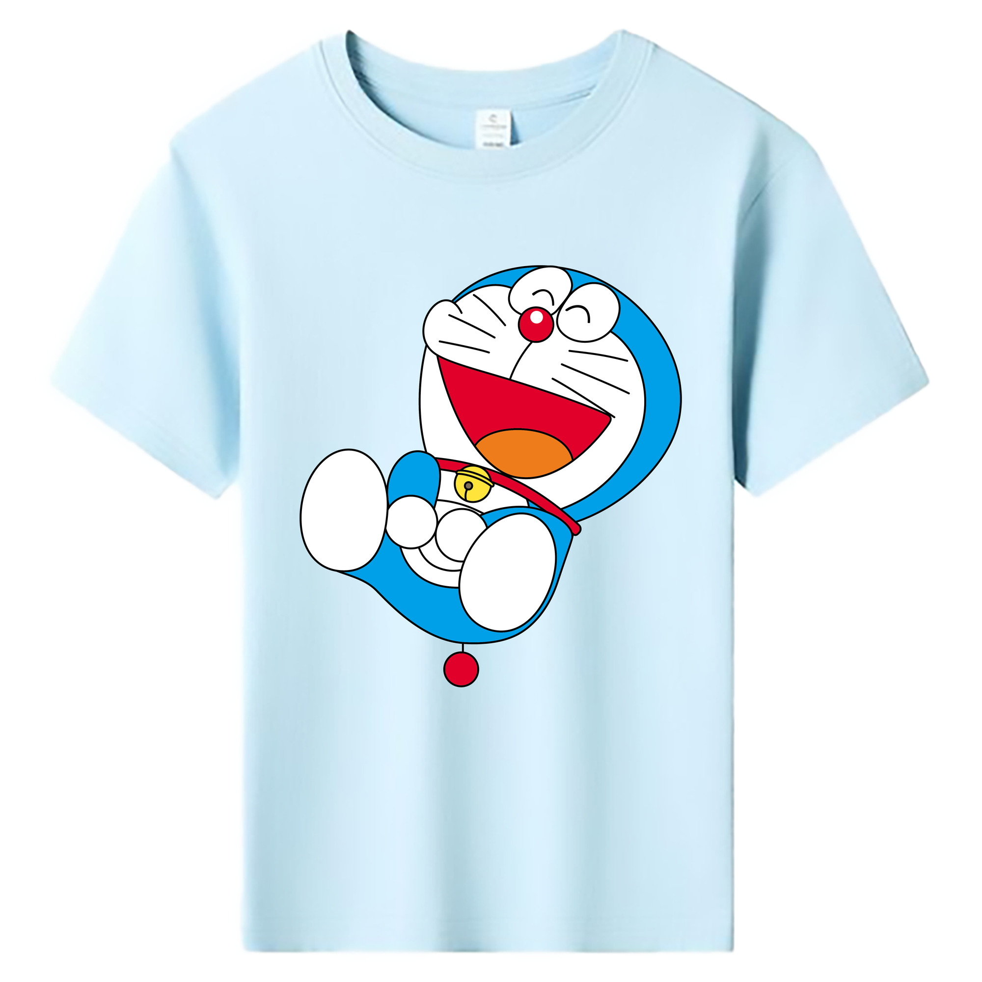 （画像用） ドラえもん Doraemon 綿100％キッズTシャツ（フロントプリント）